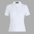 RIBBED TECH NYLON POLO SNOW