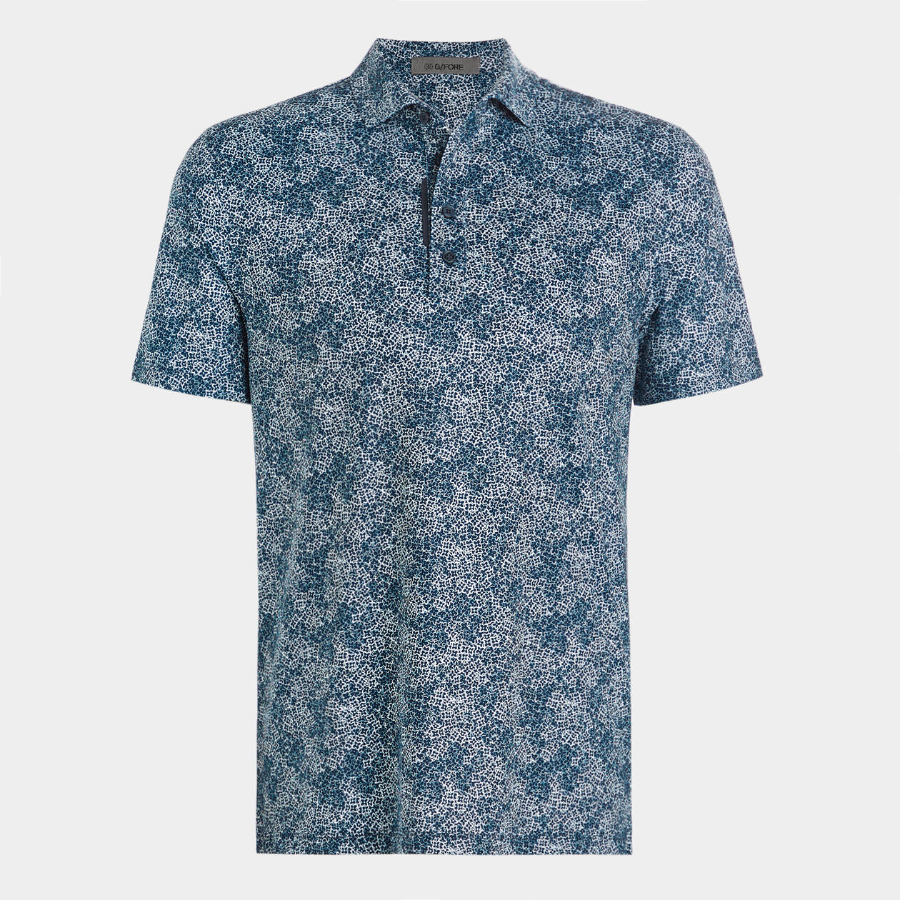 HYDRANGEA TECH JERSEY POLO TWILIGHT