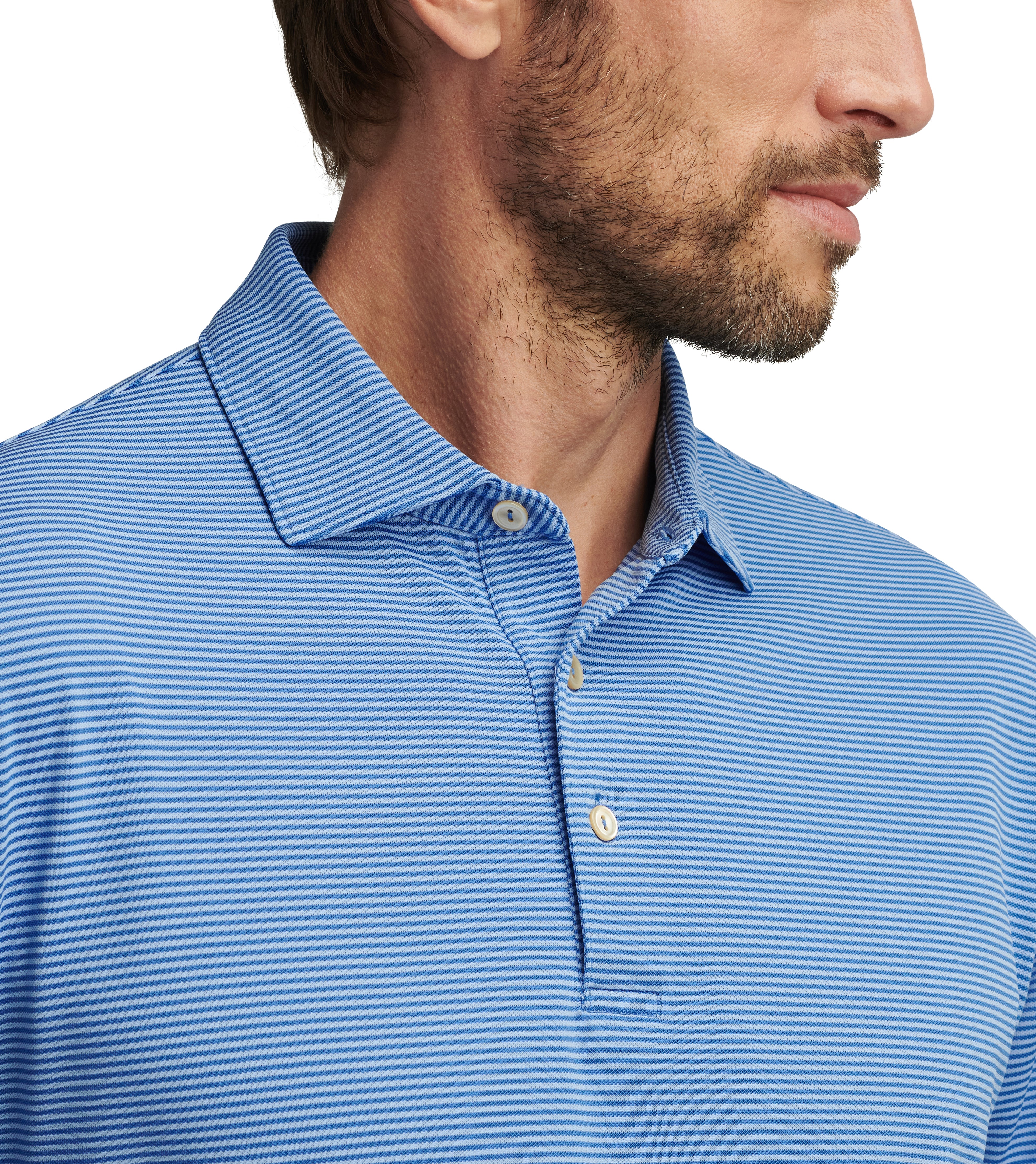 CANDOR PERFORMANCE MESH POLO SAILOR BLUE